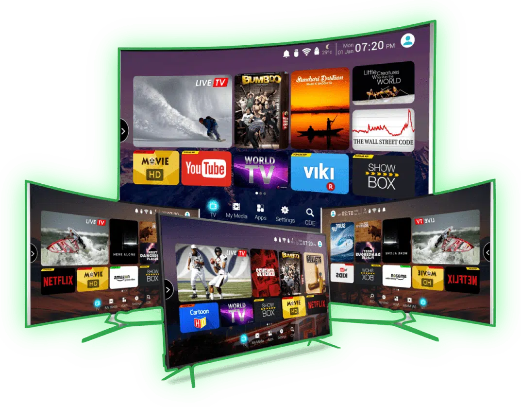 IPTV sur plusieurs appareils en Belgique