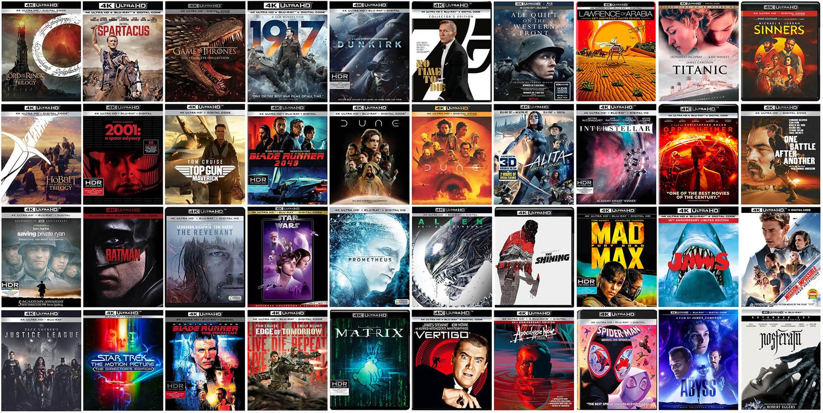 Films et séries en VOD