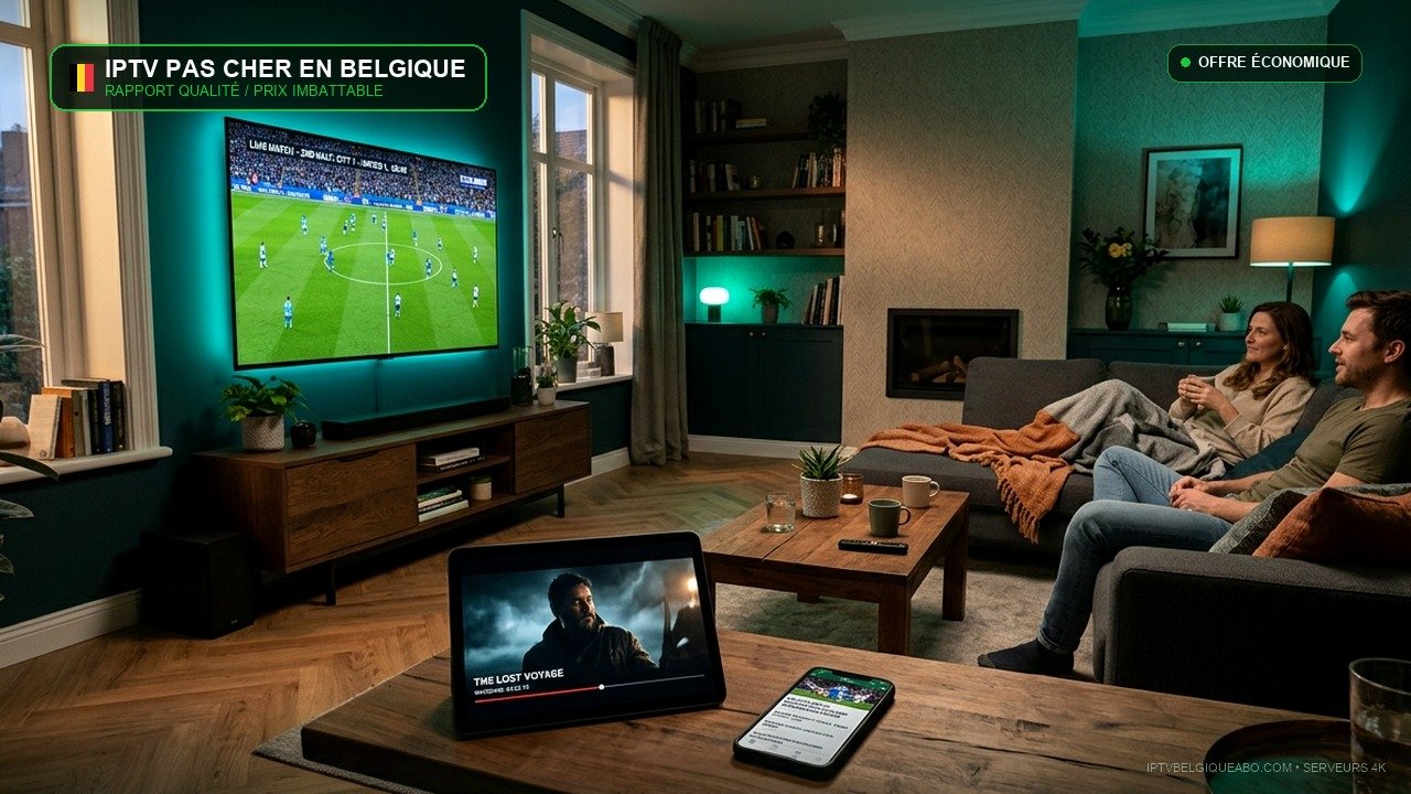 IPTV Pas Cher en Belgique : Vrais Prix, Pièges du Low-Cost & Meilleure Option Stable - IPTV Belgique 4K