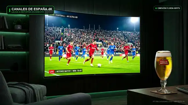 IPTV Espagnol en Belgique : Canales de España y Latinoamérica (2026) - IPTV Belgique 4K
