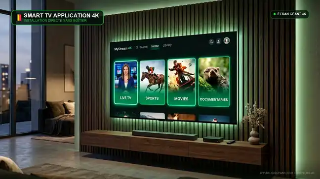 IPTV sur Smart TV en Belgique : Mode d